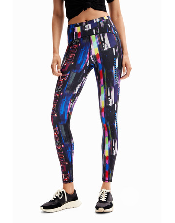 In den Einkaufswagen Desigual Leggings Sport Digital "Schwarz" Desigual Leggings Sport Digital "Schwarz"