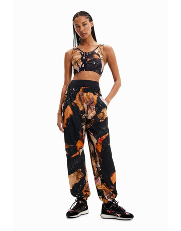 In den Einkaufswagen Desigual Mineral-Effect Drucken Jogger Desigual Mineral-Effect Drucken Jogger