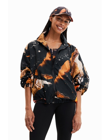 In den Einkaufswagen Desigual Oversized Mineral Effect Jacke Desigual Oversized Mineral Effect Jacke