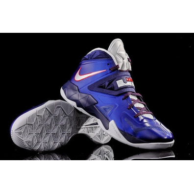 Lebron Zoom Soldier VII Tiefblau (400/Marino/Rojo/Platin)