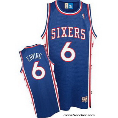 Adidas Shirt Borda Erving (Sixers/azul)