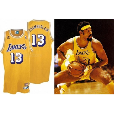 Adidas Camiseta Swingman Wilt Chamberlain Lakers