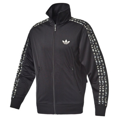 Adidas Firebird Camo-Track Top Jacke (schwarz)