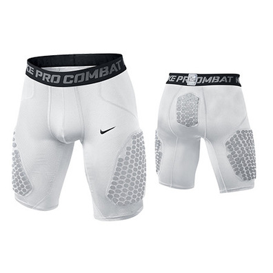 Nike Short Pro Combat Hyperstrong Kompression Low (100/blanco)