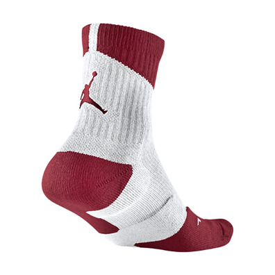 Air Jordan DriFit High Quarter Socken (110/Blanco/Rojo)