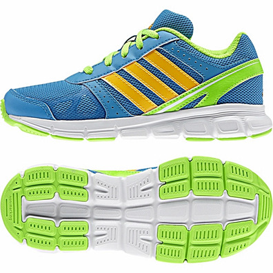 Adidas adifast Kids (35-40/azul/lima/naranja)