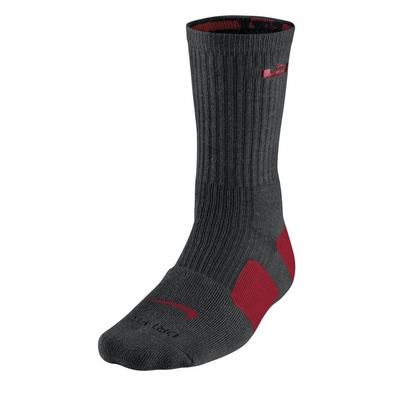 Socken Lebron Elite Crew (062/black/red)