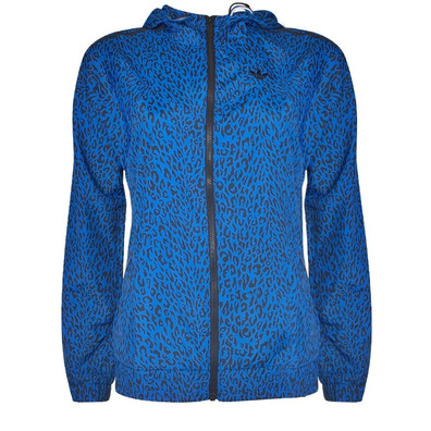 Adidas Arch Eqp Jacke Leo WB (blau/schwarz/schwarz)