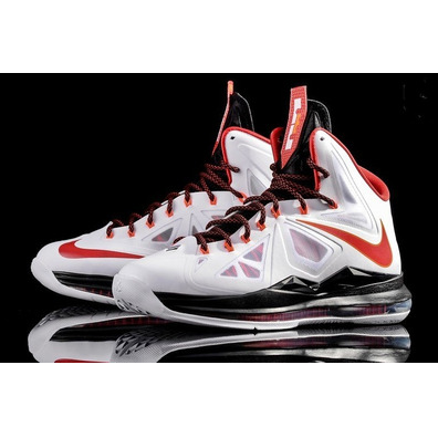 Lebron X "Heat Home" (100/weiß/rot/schwarz/schwarz)