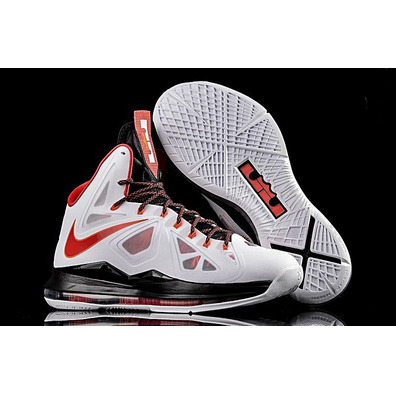 Lebron X "Heat Home" (100/weiß/rot/schwarz/schwarz)