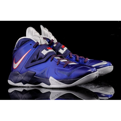 Lebron Zoom Soldier VII Tiefblau (400/Marino/Rojo/Platin)