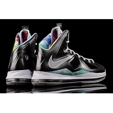 LeBron X "Prism" (004/negro/gris strata)