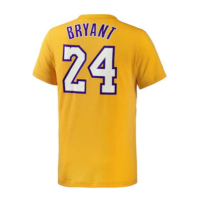 Adidas Camiseta NBA Spielzeit Kobe No 24 (amarillo)