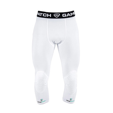 3/4 Strumpfhosen mit Knee Padding "White"