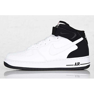 Luftwaffe 1 Mid \\'07 "WhiteBlack" (124/blanco/negro)