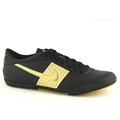 Nike Fin\\'Star Leder Mujer (negro/oro)