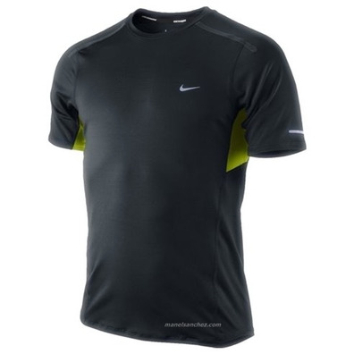 Nike Camiseta Running Denier (negra)