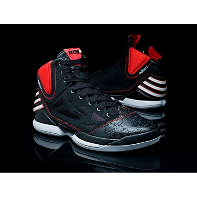 Adidas AdiZero Rose 2.5 (schwarz/weiß/rot)