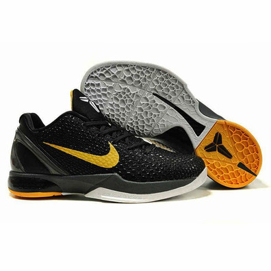 Nike Zoom Kobe VI "Part Sol Black Mamba" (002/Negro/Amarillo/Blanco)