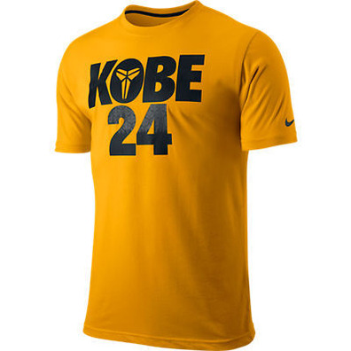 Kobe 24 Muster Tee (710/teil Sonne/Schwarz)