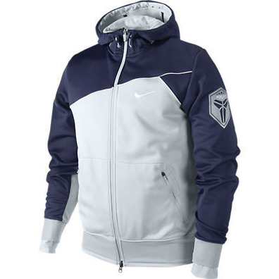 Kobe Hybrid FZ Fleece Hoody (011/grau/navy)