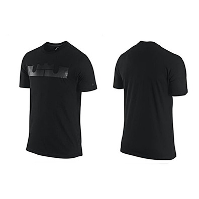 LeBron Dri-FIT Carbon Fiber Logo Bball T-Shirt (010/schwarz)