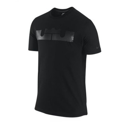 LeBron Dri-FIT Carbon Fiber Logo Bball T-Shirt (010/schwarz)