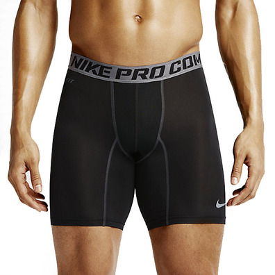 Nike Short 2.0 Compression 6\'\' (010/negro/gris)