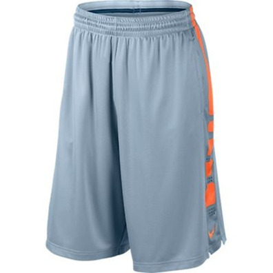 Nike Short Elite Stripe (478/gris claro/naranja)