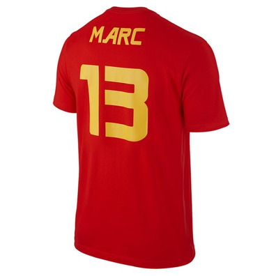 Spanien Marc Gasol Replica Jersey (657/red/gelb)