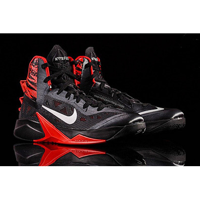 Nike Zoom Hyperfuse 2013 "Mousse" (002/negro/rojo/blanco)