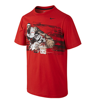 Lebron Hero TD Kinder T-Shirt (657/red)