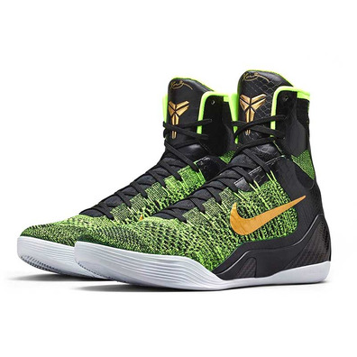 Kobe 9 Elite "Victory" (077/negro/volt/oro/gris)