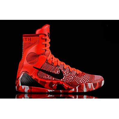 Kobe 9 Elite "Weihnachten" (600/Brightcrimson/negro/blanco)