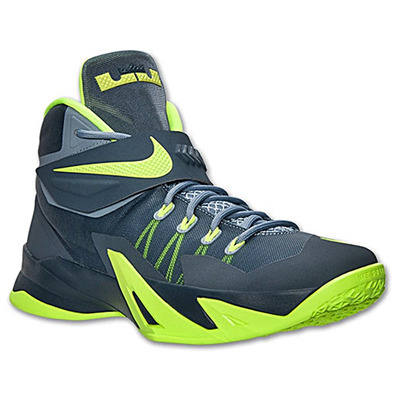 Nike Zoom LeBron Soldier VIII "ManetGrey" (070/magnet/volt/grau)