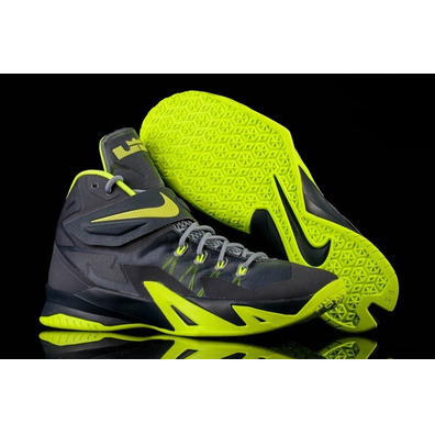 Nike Zoom LeBron Soldier VIII "ManetGrey" (070/magnet/volt/grau)