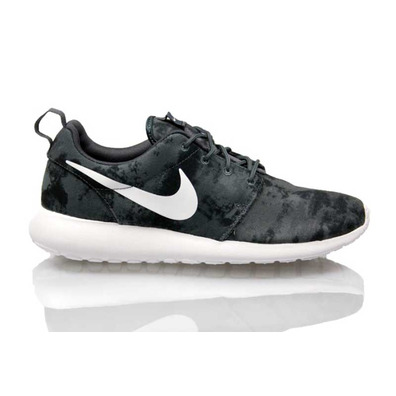 Nike Roshe One Print (017/darkgrey/blanco/grau)