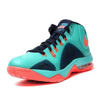 Lebron Botschafter VII "Sea Green" (484/turquesa/hot lava/navy)