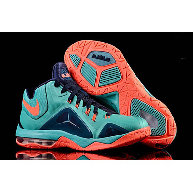 Lebron Botschafter VII "Sea Green" (484/turquesa/hot lava/navy)