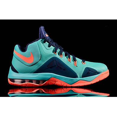 Lebron Botschafter VII "Sea Green" (484/turquesa/hot lava/navy)