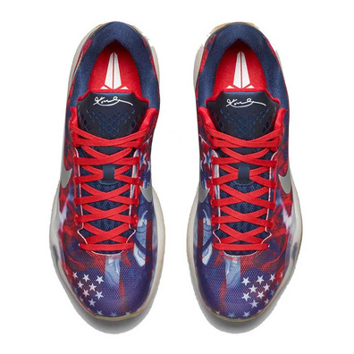 Kobe X "Independence Day" (604/Universität rot/silber/photo blue)