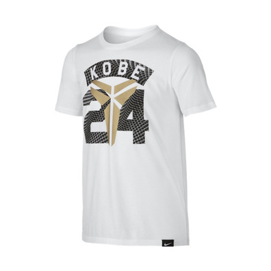 Kobe T-Shirt "24" Niñ@ (100/blanco/oro)