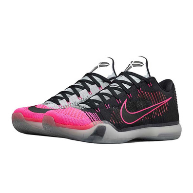 Kobe X Elite Low "Mambacurial" (010/schwarz/wolfgrau/pink-Fisch)