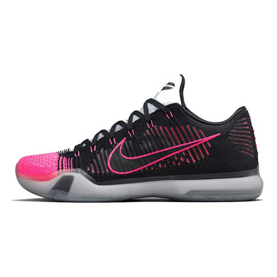 Kobe X Elite Low "Mambacurial" (010/schwarz/wolfgrau/pink-Fisch)