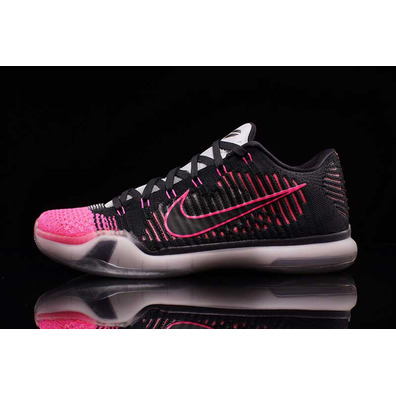 Kobe X Elite Low "Mambacurial" (010/schwarz/wolfgrau/pink-Fisch)