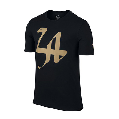 Kobe Camiseta L.A. 24 (010/schwarz/gold)