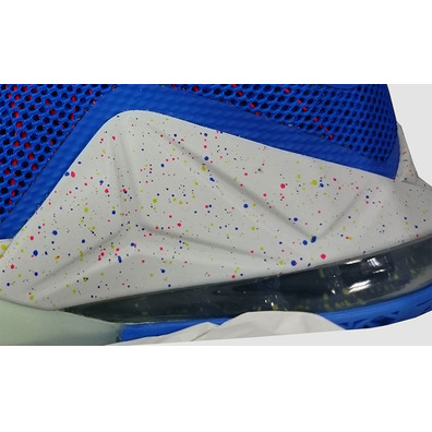 Lebron XII Low Limited "4TH Juli" (406/hypercobalt/gris/crimson)