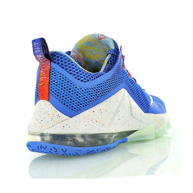 Lebron XII Low Limited "4TH Juli" (406/hypercobalt/gris/crimson)