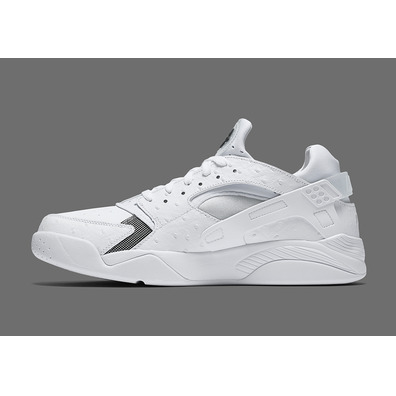 Nike Air Flight Huarache Low "White Ostrich" (100/weiß/schwarz)