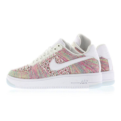 Wmns Air Force 1 Flyknit Low "Multicolor" (102/weiß/emerald/weiß)